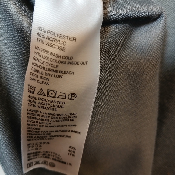 Tommy Bahama - Half Zip Gray Knit Sweater Pullover - Men's Size  Small - Picture 5 of 11